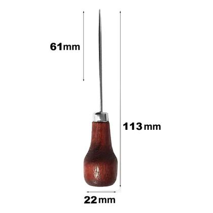 Imagem de Régua 30cm Metal Agulhão Furador Furar Estilete Precisão