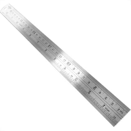 Imagem de Regua Aco Inox Brasfort 30Cm..