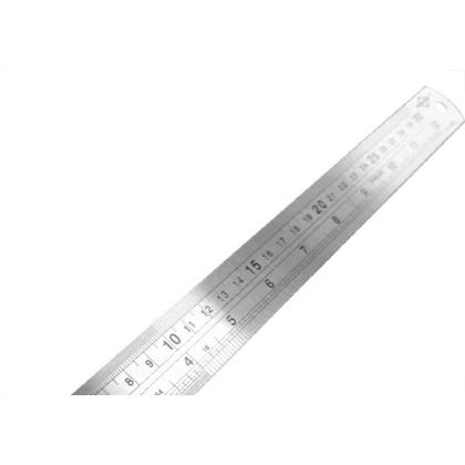 Imagem de Regua Aco Inox Brasfort 30Cm..
