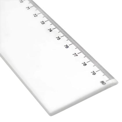 Imagem de Régua Acrilica Trident 80cm Mod 7180
