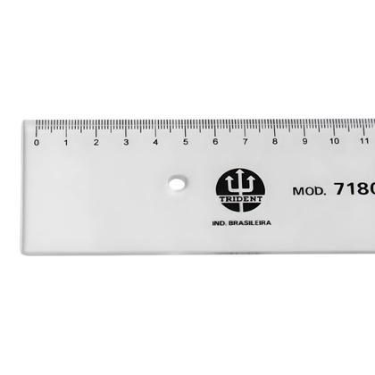 Imagem de Régua Acrilica Trident 80cm Mod 7180