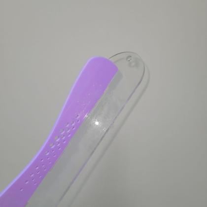 Imagem de Régua com Proteção 30cm Safecut Acrílico Lilás Marpax