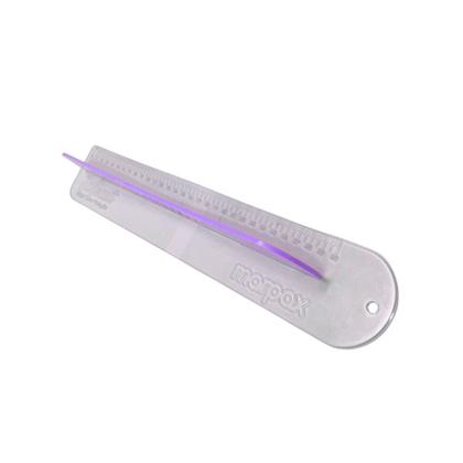 Imagem de Régua com Proteção 30cm Safecut Acrílico Lilás Marpax