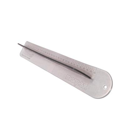 Imagem de Régua com Proteção 40cm Safecut Acrílico Preto Marpax