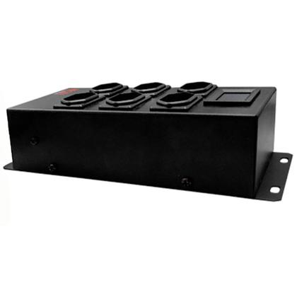 Imagem de Régua De 6 Tomadas Com Voltímetro 4000w