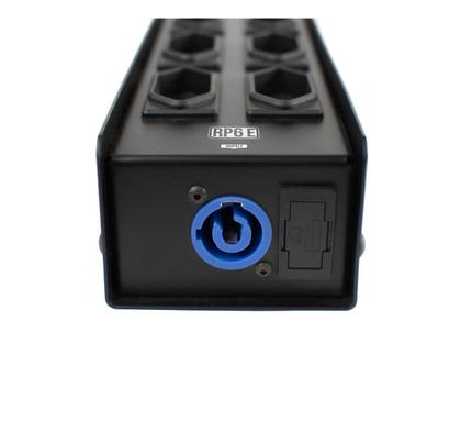 Imagem de Regua de ac santo angelo rp6e p/palco 6 tomadas c/powercon