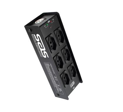 Imagem de Regua de ac santo angelo rp6e p/palco 6 tomadas c/powercon