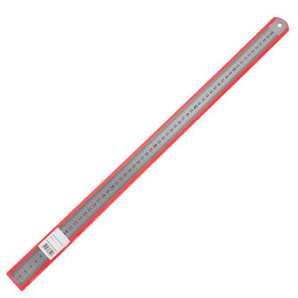 Imagem de Régua Escala De Aço Inox Dupla Graduação 60cm x ( 24") x 25,4mm (1") x 0.4mm
