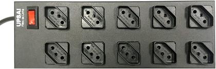 Imagem de Régua extensão filtro de linha upsai 10 tomadas