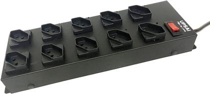 Imagem de Régua extensão filtro de linha upsai 10 tomadas