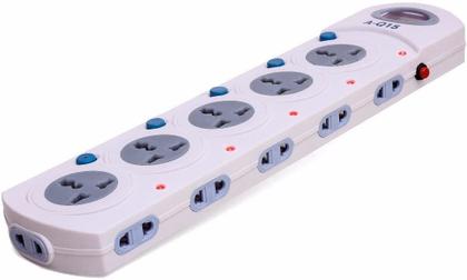 Imagem de Régua Filtro de Linha 16 tomadas extensão 3 metros 110/220v Estabilizador