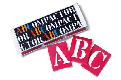 Imagem de Régua Gabarito Abc 60mm Compactor