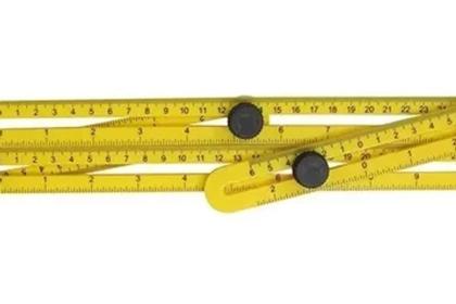 Imagem de Régua Medidora Multi Ângulo Pedreiro Esquadro Inteligente