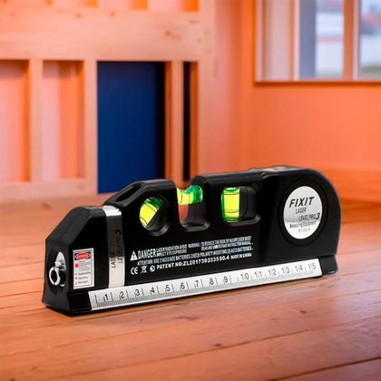 Imagem de Régua Nível Trena Laser Vertical Horizontal Profissional