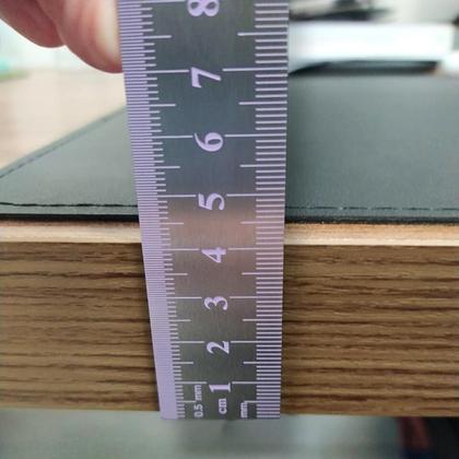 Imagem de Régua Princess 60cm Flexível Metal Profissional