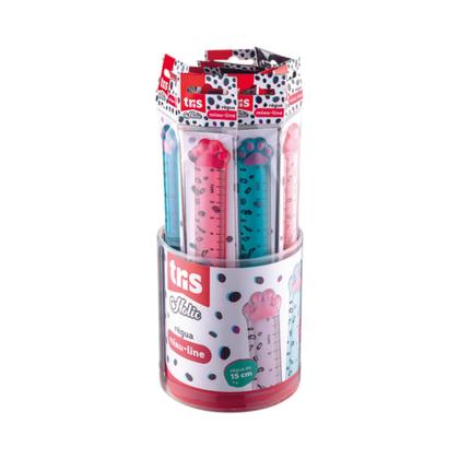 Imagem de Regua tris holic pets 15cm poly 1un