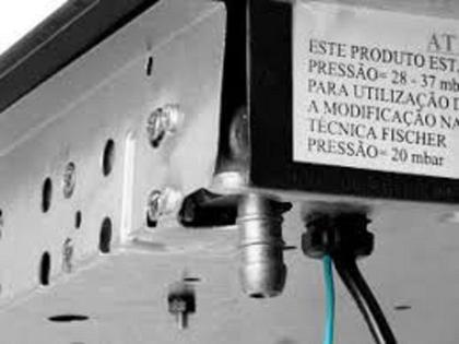 Imagem de regulado gás Aliança 505 visor Cozinha Fogão black-friday