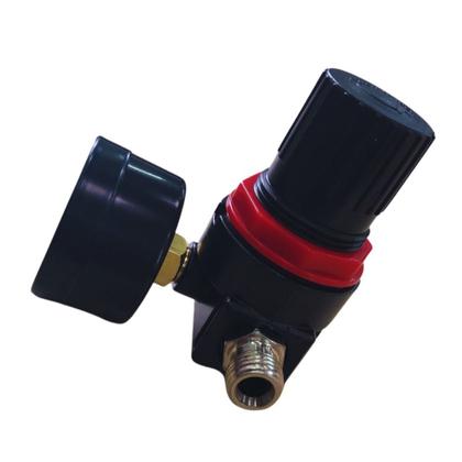 Imagem de Regulador De Ar 1/4 Com Manômetro 100 Psi Pro55 Ldr Pdr