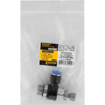Imagem de Regulador de Velocidade, 6 mm, Rosca 1/4" Bsp, Vonder OstenVonder