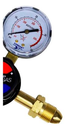Imagem de Regulador Para Gás Acetileno Handygas 1,5 Ac 0410141 Condor