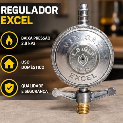 Imagem de regulador registro selo inmetro gás mangueira pvc 2 metros