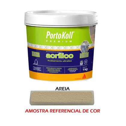 Imagem de Rejunte Acrílico Premium Portokoll 1KG Areia