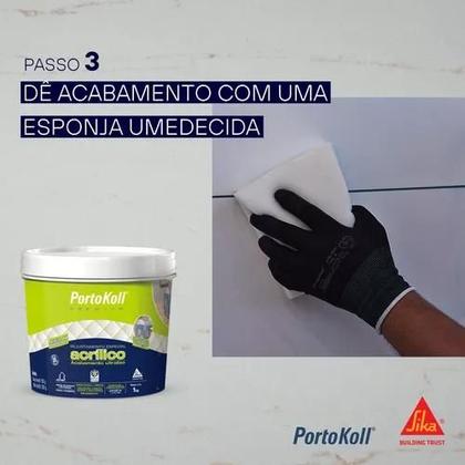 Imagem de Rejunte Acrílico Premium Portokoll 1KG Areia