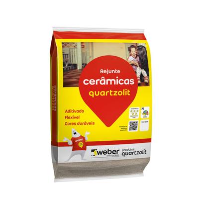 Imagem de Rejunte Cerâmicas Flexível Quartzolit 1kg