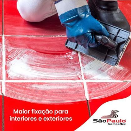 Imagem de Rejunte Flexível Cinza Platina 1Kg Sampaflex