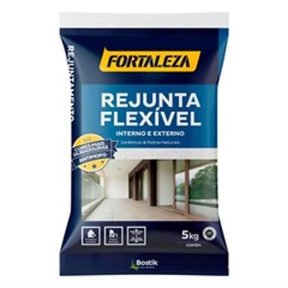 Imagem de Rejunte Flexível Interno e Externo Branco 5kg - Usina Fortaleza