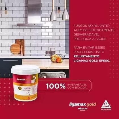 Imagem de Rejunte Ligamax Gold ep500 Âmbar 1Kg