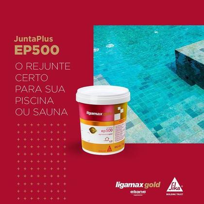 Imagem de Rejunte Ligamax Gold ep500 Verde Agua Bd 1KG