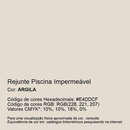 Imagem de Rejunte Piscina Impermeável Cor Argila