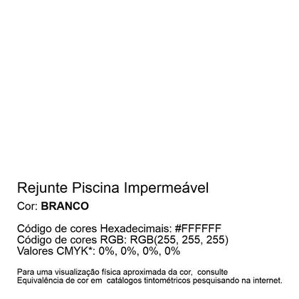 Imagem de Rejunte Piscina Impermeável Cor Branco