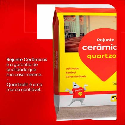 Imagem de Rejunte quartzolit 1kg palha flexivel