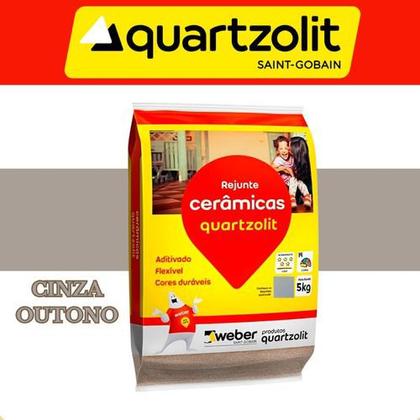 Imagem de Rejunte Quartzolit Flexível 5 Kg Em Diversas Cores