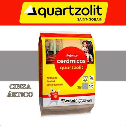 Imagem de Rejunte Quartzolit Flexível 5 Kg Em Diversas Cores