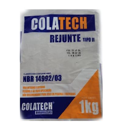 Imagem de Rejunte Siliconado Branco 1KG COLATECH