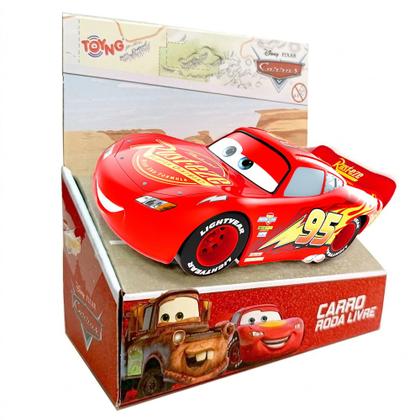 Imagem de Relâmpago Mcqueen 13cm Roda Livre Carros Carrinho Original