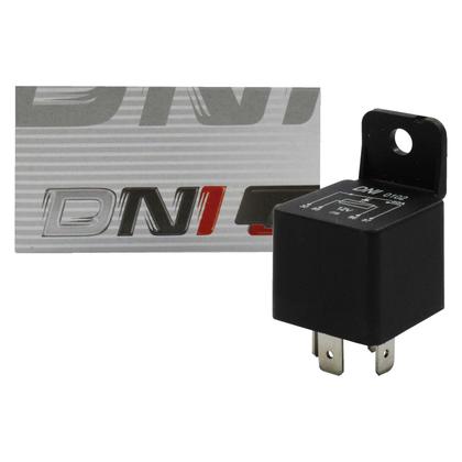 Imagem de Rele Auxiliar Universal 12v 40a 4 Pinos C/suporte