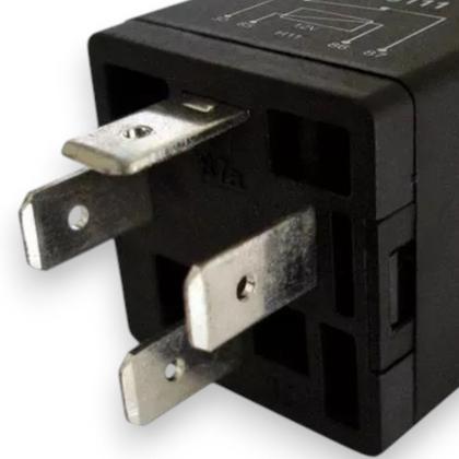 Imagem de Rele Auxiuliar Sem Sup Vw / Gm / Fd / Fi 4 Terminais 40a 12v 