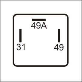 Imagem de Relé de Pisca V43160800 GM - DNI 0212S3