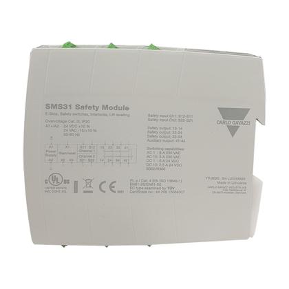 Imagem de Relé de Segurança 24VDC/VAC Carlo Gavazzi SMS31