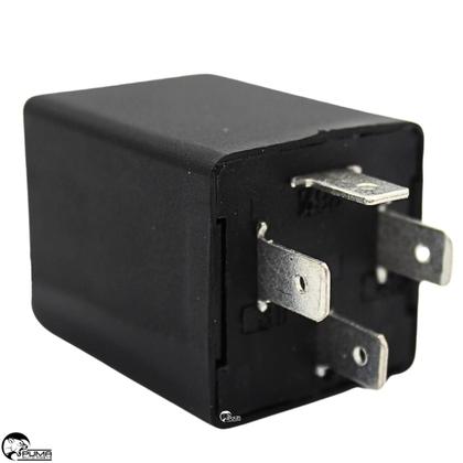Imagem de Relé Do Pisca Automotivo 24V 4 Terminais Com Suporte