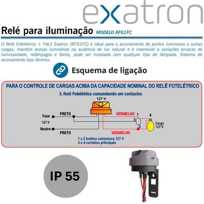 Imagem de Rele Fotocontrolador Fotocelula Fotoeletrico 110v 127V