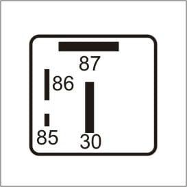 Imagem de Relé injeção eletrônica 377911253 audi 4 terminas - dni 0109