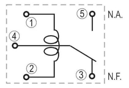 Imagem de Relé Módulo Abs Gm S10 Blazer - 5 Terminais Selado