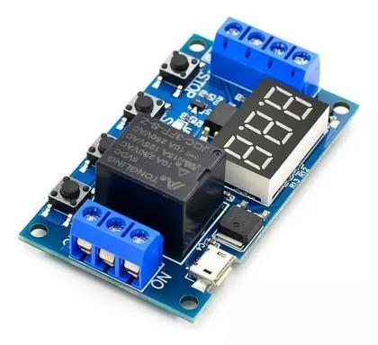 Imagem de Relé Temporizador Digital Ajustável Timer P/ Chocadeira Nfe
