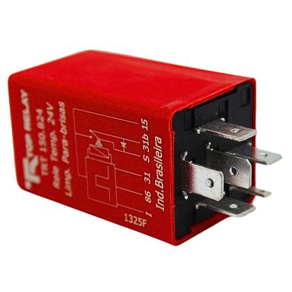Imagem de Rele Temporizador Limp Para-brisa C/ Lavagem Mbb 24v