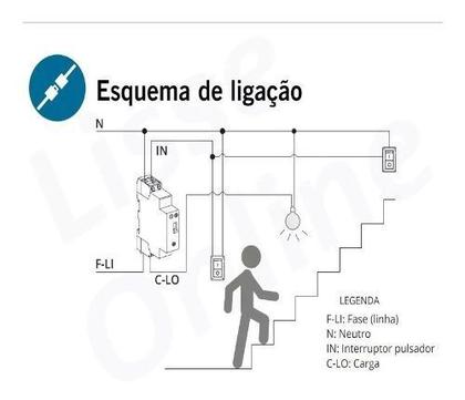 Imagem de Relé Temporizador Minuteria Multifunção Letm4000 Exatron